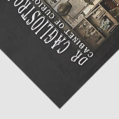 Papier Mousseline Cabinet de curiosités du Dr Cagliostro (Détail)