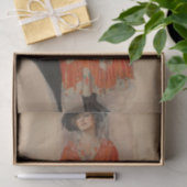 Papier Mousseline Câbles croisés par Clarence Underwood (Cadeau)