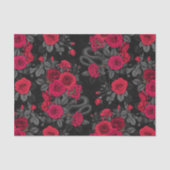 Papier Mousseline Caché en rose (Recto)