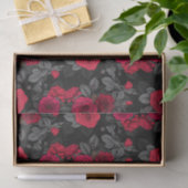 Papier Mousseline Caché en rose (Cadeau)