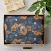 Papier Mousseline Caché en rose, orange et bleu (Cadeau)