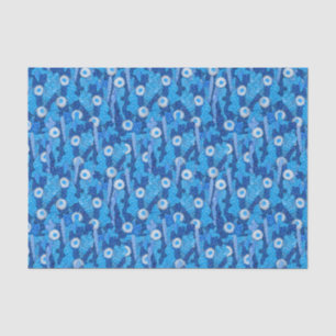 Papier Mousseline Cactus Camo Cactus Fleur Succulente Motif Floral