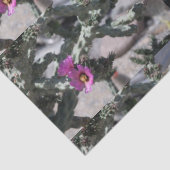 Papier Mousseline Cactus Challa en fleurs (Détail)