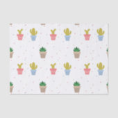 Papier Mousseline Cactus mignon (Recto)