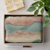 Papier Mousseline Cactus Plante Ephemera Collage Art No2 (Cadeau)