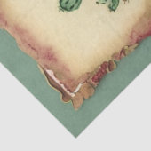 Papier Mousseline Cactus Plante Ephemera Collage Art No2 (Détail)