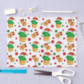 Papier Mousseline Cactus Tropical de Noël (Artisanat)