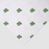 Papier Mousseline Cactus vert heureux en été rose (Détail)