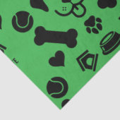 Papier Mousseline Cadeau à thème chien (Détail)