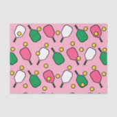Papier Mousseline Cadeau créatif de pickleball (Recto)