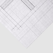 Papier Mousseline Cadeau Croix moderne (Détail)