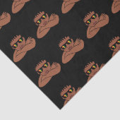 Papier Mousseline Cadeau d'anniversaire de garçon noir melanin garço (Détail)