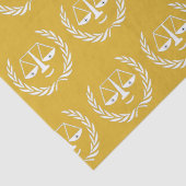 Papier Mousseline Cadeau d'avocat (Détail)