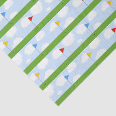 Papier Mousseline Cadeau de golf (Détail)