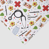 Papier Mousseline Cadeau de médecin (Détail)