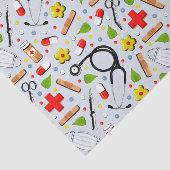 Papier Mousseline Cadeau de médecin (Détail)