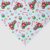 Papier Mousseline Cadeau de Noël de moto (Détail)