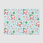 Papier Mousseline Cadeau de Noël de pickleball (Recto)