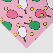 Papier Mousseline Cadeau de Pickleball créatif (Détail)