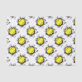 Papier Mousseline Cadeau de softball (Recto)