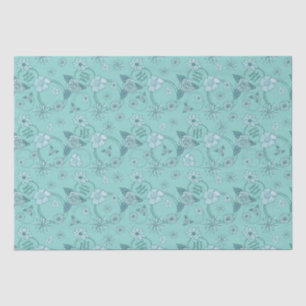 Papier Mousseline Cadeau Fleur sauvage personnalisé