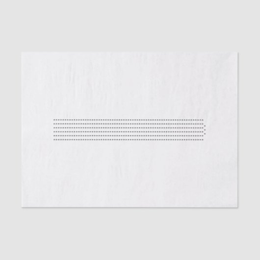 Papier Mousseline Cadeau noir de mystère de points d'interrogation (Recto)