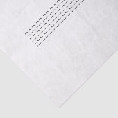 Papier Mousseline Cadeau noir de mystère de points d'interrogation (Détail)