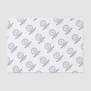 Papier Mousseline Cadeau promotionnel d'entreprise de marque logo pe