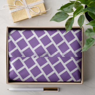 PAPIER MOUSSELINE CADEAU VIOLET DE FORME CARRÉE SIMPLE ÉLÉGANT MODER