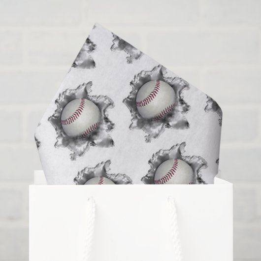 Papier Mousseline Cadeaux de baseball (Sac cadeau)