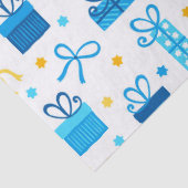 Papier Mousseline Cadeaux de Hanoukka (Détail)