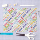 Papier Mousseline Cadeaux Uniques Et Spéciaux 100e Fête Anniversaire (Artisanat)