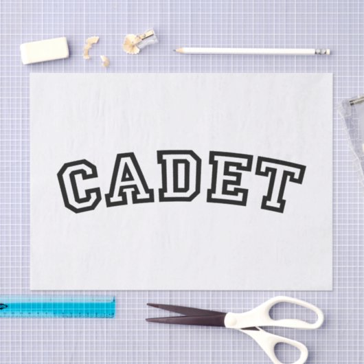 PAPIER MOUSSELINE CADET (Artisanat)