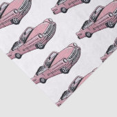 Papier Mousseline Cadillac rose (Détail)