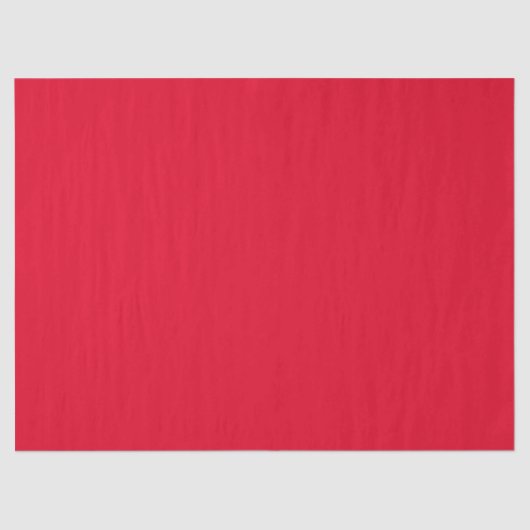 Papier Mousseline Cadmium Rouge couleur solide (Recto)