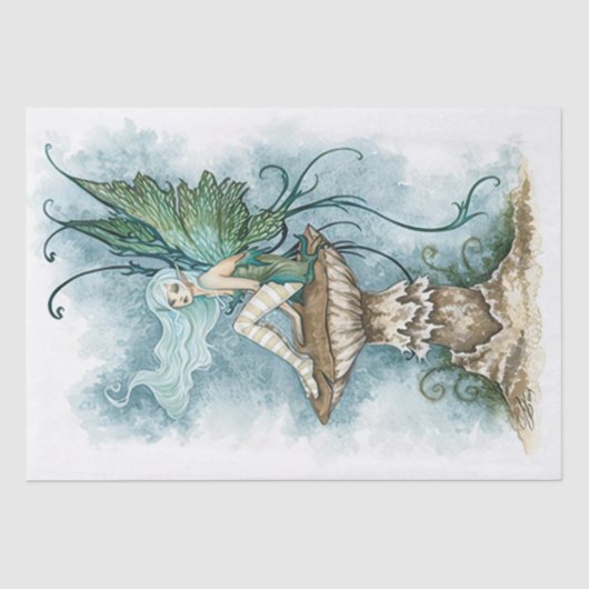 Papier Mousseline Cadre Fairy Sur Un Champion (Recto)