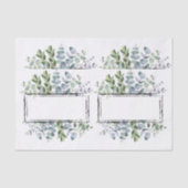 Papier Mousseline Cadre vert pour découpage (Recto)