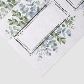Papier Mousseline Cadre vert pour découpage (Détail)