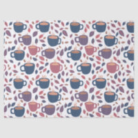 Café du matin Cute Motif Pastel Cadeau coloré