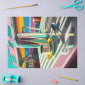 Papier Mousseline Café du matin du dîner brillant (Artisanat)