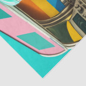 Papier Mousseline Café du matin du dîner brillant (Détail)