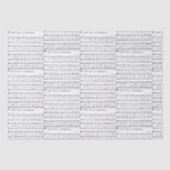 Papier Mousseline Cahier de Noël (Recto)