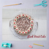 Papier Mousseline Cake de Black Forest (Artisanat)