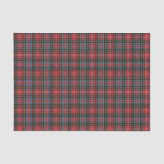Papier Mousseline Caledonia Modern Scottish Tartan (Recto)