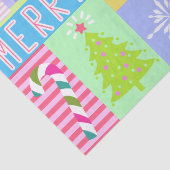Papier Mousseline Calendrier de Noël (Détail)