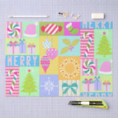 Papier Mousseline Calendrier de Noël (Artisanat)