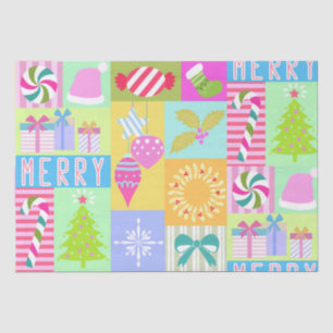 Papier Mousseline Calendrier de Noël