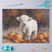 Papier Mousseline Calf d'automne parmi les découpage Citrouille (Artisanat)