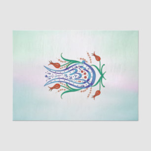 Papier Mousseline Calligraphie islamique