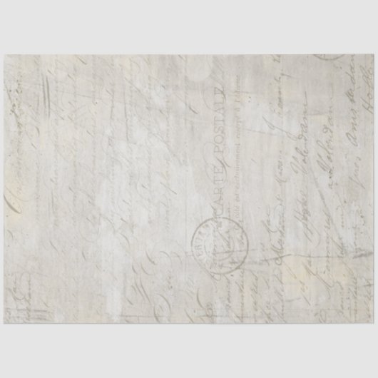 Papier Mousseline Calligraphie Script Gris Marbre Beige Découpage Ti (Recto)